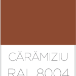Novatik RONDA - Caramiziu RAL 8004