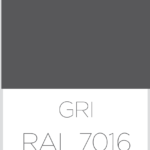 Novatik RONDA - Gri RAL 7016